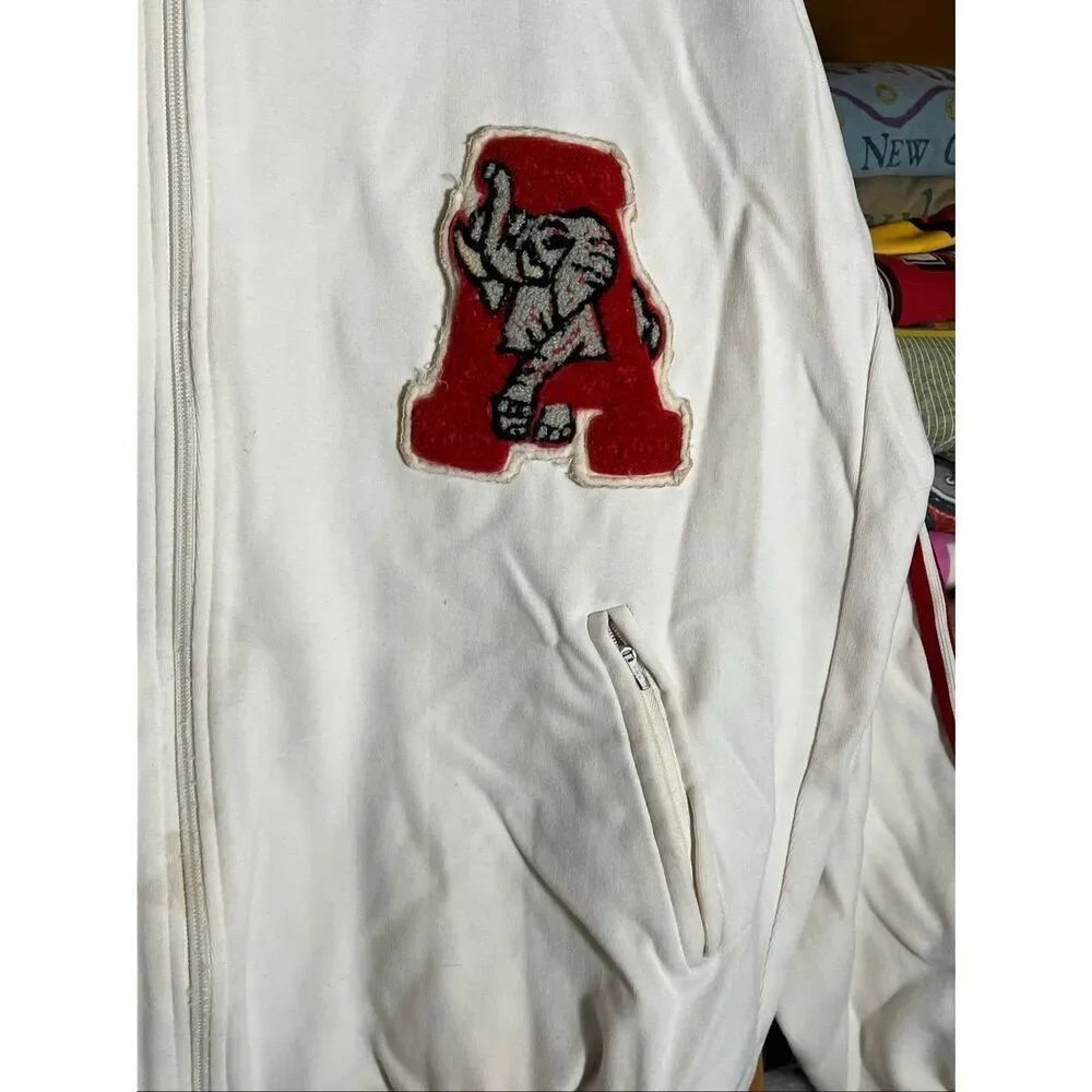 Vintage 70s Jelenk Japan Alabama Crimson Tide Track Jacket